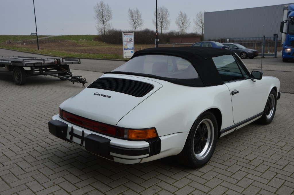 Porsche 911 Carrera 3.2 Cabrio Matchingnumbers