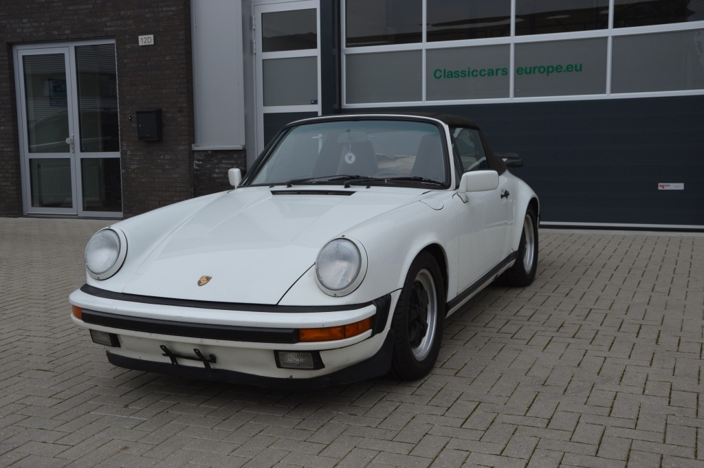 Porsche 911 Carrera 3.2 Cabrio G50 Matchingnumbers