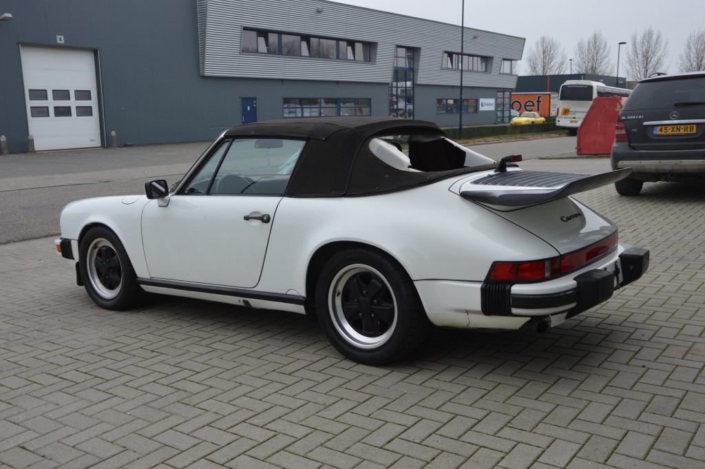 Porsche 911 Carrera 3.2 Cabrio G50 Matchingnumbers