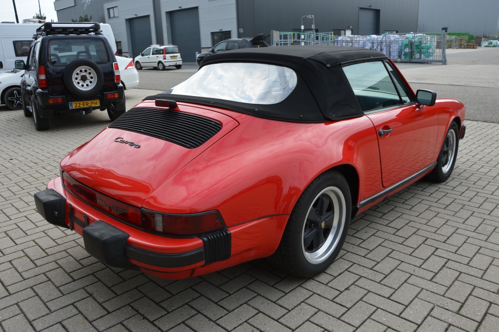 Porsche 911 Carrera cabrio 3.2 Matchingnumbers 1986