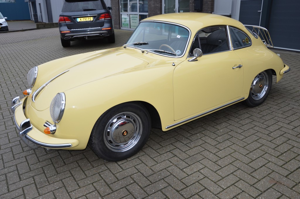 Porsche 356SC Coupe Matchingnumbers champagne Gelb