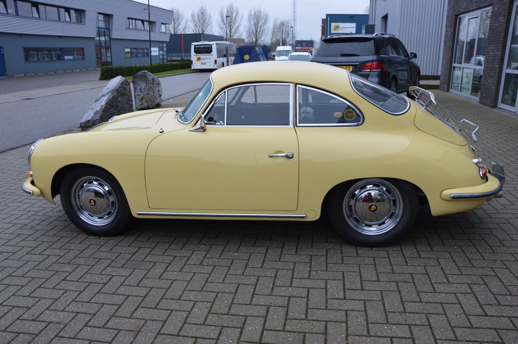 Porsche 356SC Coupe Matchingnumbers champagne Gelb