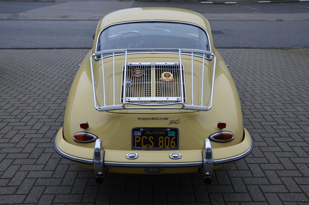 Porsche 356SC Coupe Matchingnumbers champagne Gelb