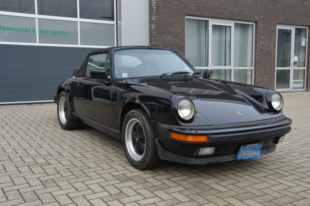 Porsche 911 Carrera 3.2 Cabrio Matchingnumbers 1984