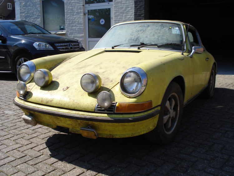 Porsche 911 E Targa Öl klappe Matchingnumbers