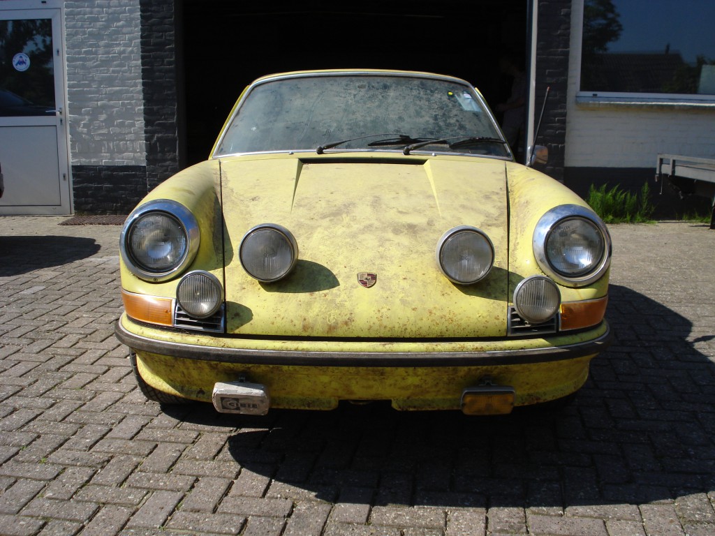 Porsche 911 E Targa Öl klappe Matchingnumbers