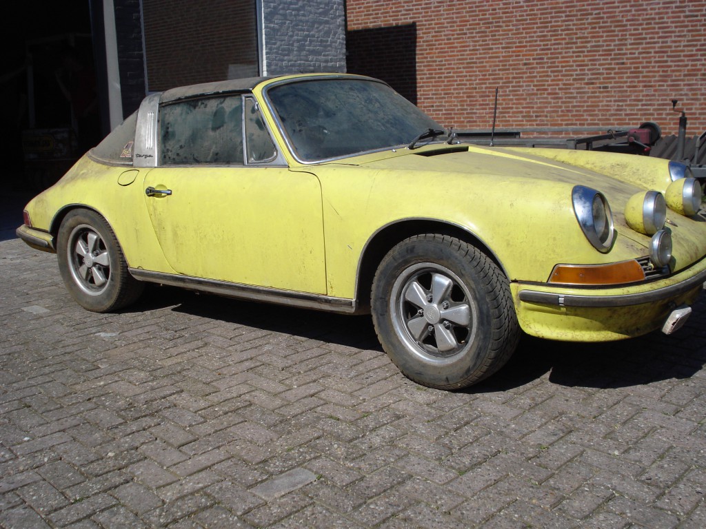 Porsche 911 E Targa Öl klappe Matchingnumbers