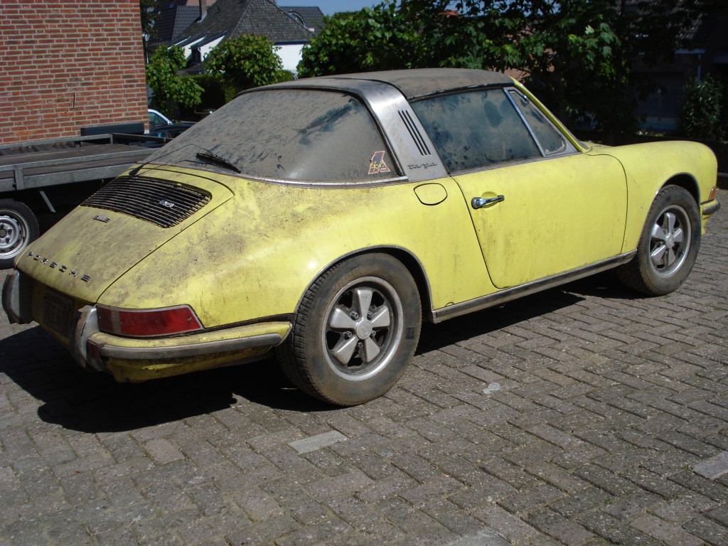 Porsche 911 E Targa Öl klappe Matchingnumbers