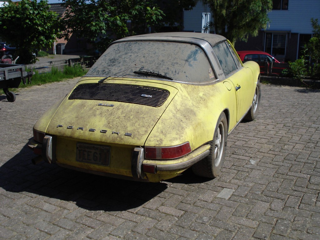 Porsche 911 E Targa Öl klappe Matchingnumbers